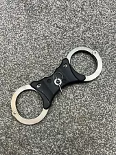 Ex Police Hiatt Cuffs Genuine Cuffs & Key Security Collectible Memorabilia