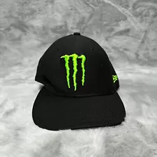 Monster Energy Drink Hat Cap Black Snap Back New Era 9 Fifty Baseball