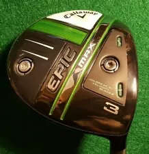 CALLAWAY EPIC MAX #3 REG FLEX MEN'S RIGHT HANDED FAIRWAY WOOD!!