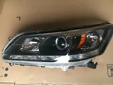 Headlight Black Housing LH Driver Side 2013-2015 Honda Accord Sedan 33150T2AA01 (For: 2014 Honda Accord)