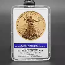 American Mint 1933 Saint-Gaudens Gold Double Eagle Reverse Proof Replica