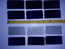 FLEXIBLE SOLAR CELLS 2.5" x 5" (63 x 125mm) laser cut perfect for DIY panels