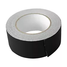 Rockville ROCK GAFF Black Gaffers Tape 2" x 100 Ft For Pro Audio/Stage Wire