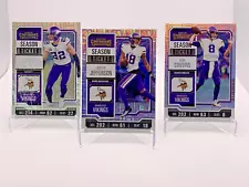 2023 PANINI CONTENDERS MINNESOTA VIKINGS SEASON TICKET LOT HOBBY MOJO