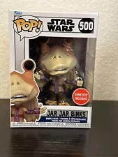 Funko POP! Star Wars - #500 Jar Jar Binks Bobble-Head - GameStop Exclusive