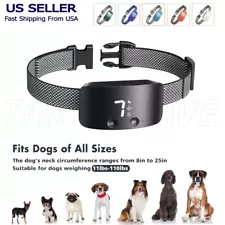 Anti bark Dog Collar Intelligent Waterproof Barking Rechargeable Terminator