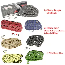 520 Motorcycle Atv Non O-Ring Drive Chain 520-Pitch with 1 Connecting Link