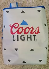 Coors Light Coors Brewing Company 2020 Insulated 24 Pack Beer Backpack Cooler