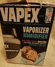 Vintage Vapex Vaporizer Humidifier Model V5-6 in Original Box WORKS