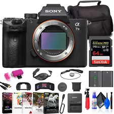 Sony a7 III Mirrorless Camera + 64GB Card + Bag + NP-FZ100 Battery + More