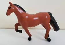 Saddlebred 1988 Brown & Black Horse Figure