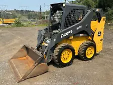 2018 John Deere 318G Skid Steer Wheel Loader Aux Hyd Yanmar Diesel Q/C bidadoo