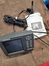 Lowrance LMS-332c. Includes power cord And Transducer Plus Manual