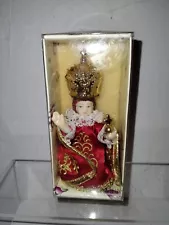 Vintage 'Infant Jesus of Prague' Tilso Figurine / Statue Handpainted 5.25"T