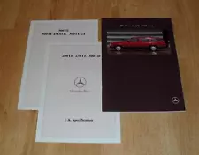 Mercedes W124 Estate Brochure 230TE 300TD 300TE 4Matic 24 Sportline 1990-1991