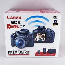 Canon EOS Rebel T7 24.1 MP Digital SLR Premium Kit (PB1025968)