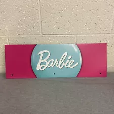 Barbie Dolls Spirit Halloween Cardboard End Cap Store Display Sign 24"x8"