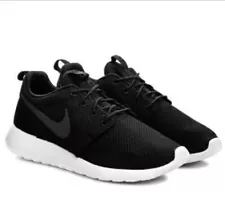 Nike Roshe Run Mens Black/Anthracite Sail Running Sneaker Shoes Super Sale!!!!