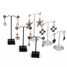 3pcs Acrylic Stud Earring Jewelry Display Rack Stand Organizer Holder Ornament!*