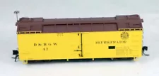 Blackstone Models #B340813 30' Refrigerator Car D&RGW #47 1/87 HOn3 Scale