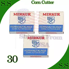 30 BLADES FOR USE WITH CORN CUTTER CALLUS REMOVER HARD SKIN SHAVER