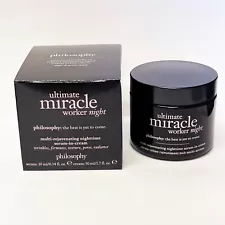 Philosophy Ultimate Miracle Worker Night Moisturizer Serum-in-Cream 1.7 oz NEW