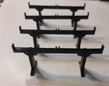 4 Lane HO Scale Slot Car Track Supports - 3D Printed