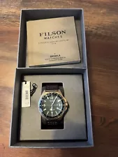 Filson Journeyman GMT Watch | Bronze | Discontinued | Rare | MSRP $800