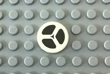 LEGO 2x2 Round Tile Film Music Computer Reel to Reel Tape