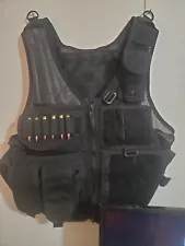 Tactical vest for outside use of bullet proof vest