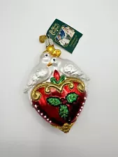 Old World Christmas OWC Two Turtle Doves Ornament 2020