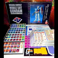 2002 MOBILE SUIT GUNDAM DONJARA COMPACT GAME vintage mahjong ponjan Japan RARE