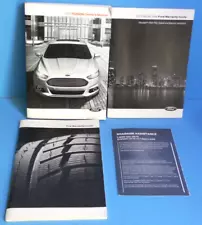 13 2013 Ford Fusion owners manual with Navigation/SYNC