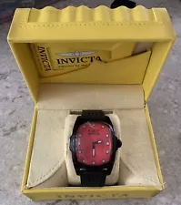 Invicta Lupah Men's Watch The Last Word Special Edition Black Strap #19509