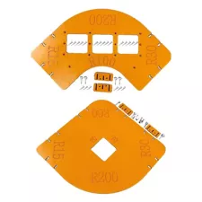 Customizable Rounded Corner Router Templates for Various Woodworking Projects