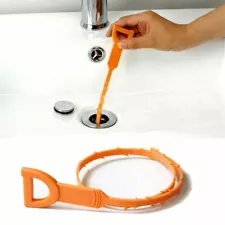 Drain Clog Remover Snake Hair Hook Kitchen Tool Sink Unclog Cleaner Bathroom