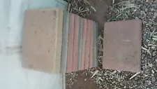 11, 12 inch square cement pavers