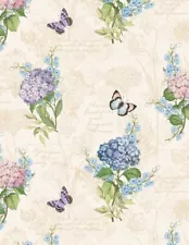 Hydrangea Mist By Wilmington Prints - special sale for granma_bonnie