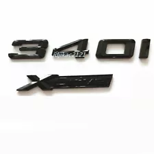 Gloss Black XDrive & 340i Trunk Emblem Rear 3D Badge For G20 G21 G28 F30 E90 E91