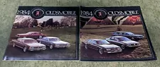 1984 Oldsmobile 98 Regency Delta 88 Royal Toronado Custom Cruiser Sales Brochure