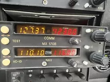 aircraft parts for sale MICHEL- mx170 B Nav/com Radio