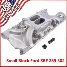 Intake Manifold For Ford Small Block Windsor SBF V8 289 302 Dual Plane