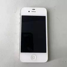 Apple iPhone 4s - A1387 - 16GB - Virgin Mobile - White - READ