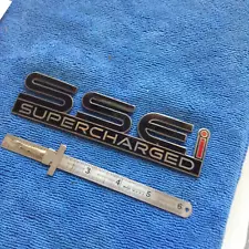 1999-03 pontiac bonneville emblem 'SSEi super charged" no/pm --6 inch-