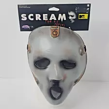 SCREAM The TV Series Mask Gray Plastic Halloween Costume MTV Fun World NEW -READ