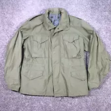 VINTAGE 70s US Military M-65 Jacket Mens M Short Cold Weather Field Coat EUC