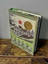 FORE-EDGE PAINTING The Hobbit Pocket Edition Book Bilbo Baggins, Dwarves, Smaug