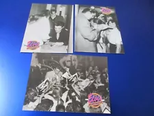 ELVIS PRESLEY 1992 THE ELVIS COLLECTION CARD LOT (3) SIGNING AUTOGRAPHS FOR FANS