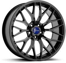 Alloy Wheels 18" 1Form Edition 1 Black/Blue For VW Jetta [Mk4] 11-18