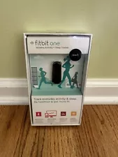 New ListingFitbit One Wireless Bluetooth Activity & Sleep Tracker Black/Brand New Sealed!